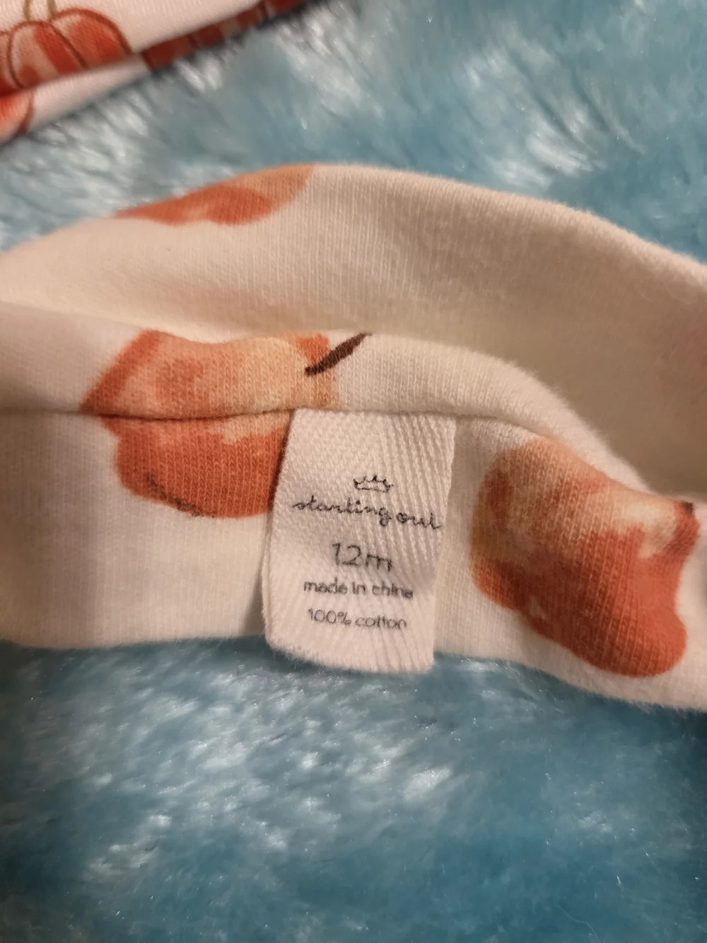 Infant Floral & Fruit Pattern Headband Set - Yellow, Orange, and Cream
